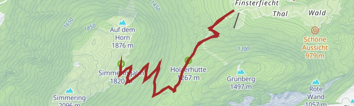Route map: Simmering (629)